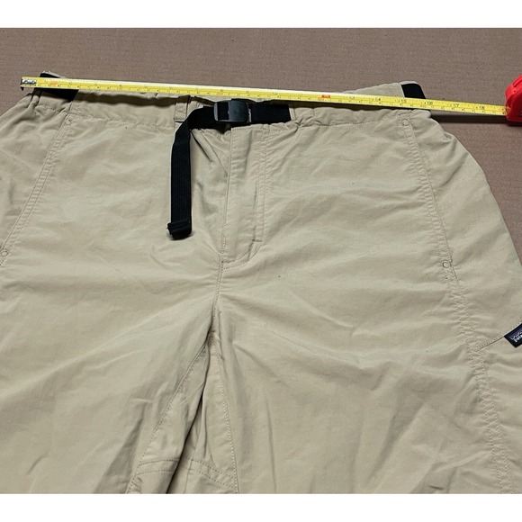 Patagonia Men's Large‎ 11" Inseam Khaki Colored Nylon Blend Blended Shorts - Picture 10 of 14